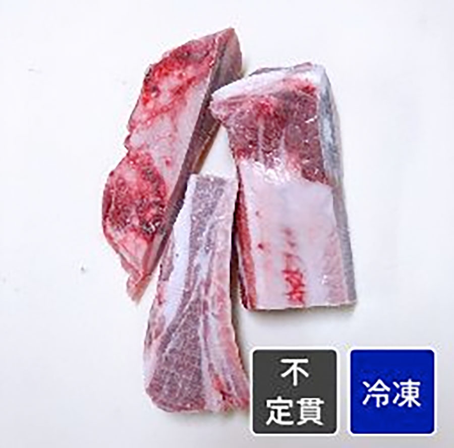 国産豚スペアリブ 100gカット【元目方】【不定貫】【1kg価格】
