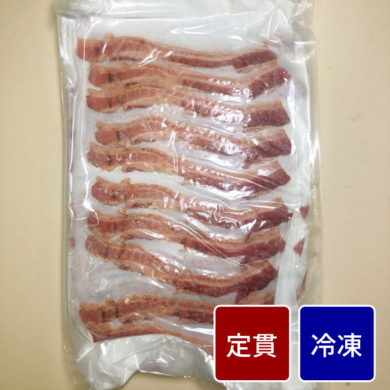 クックドベーコン   100枚 【定貫】【1パック価格】